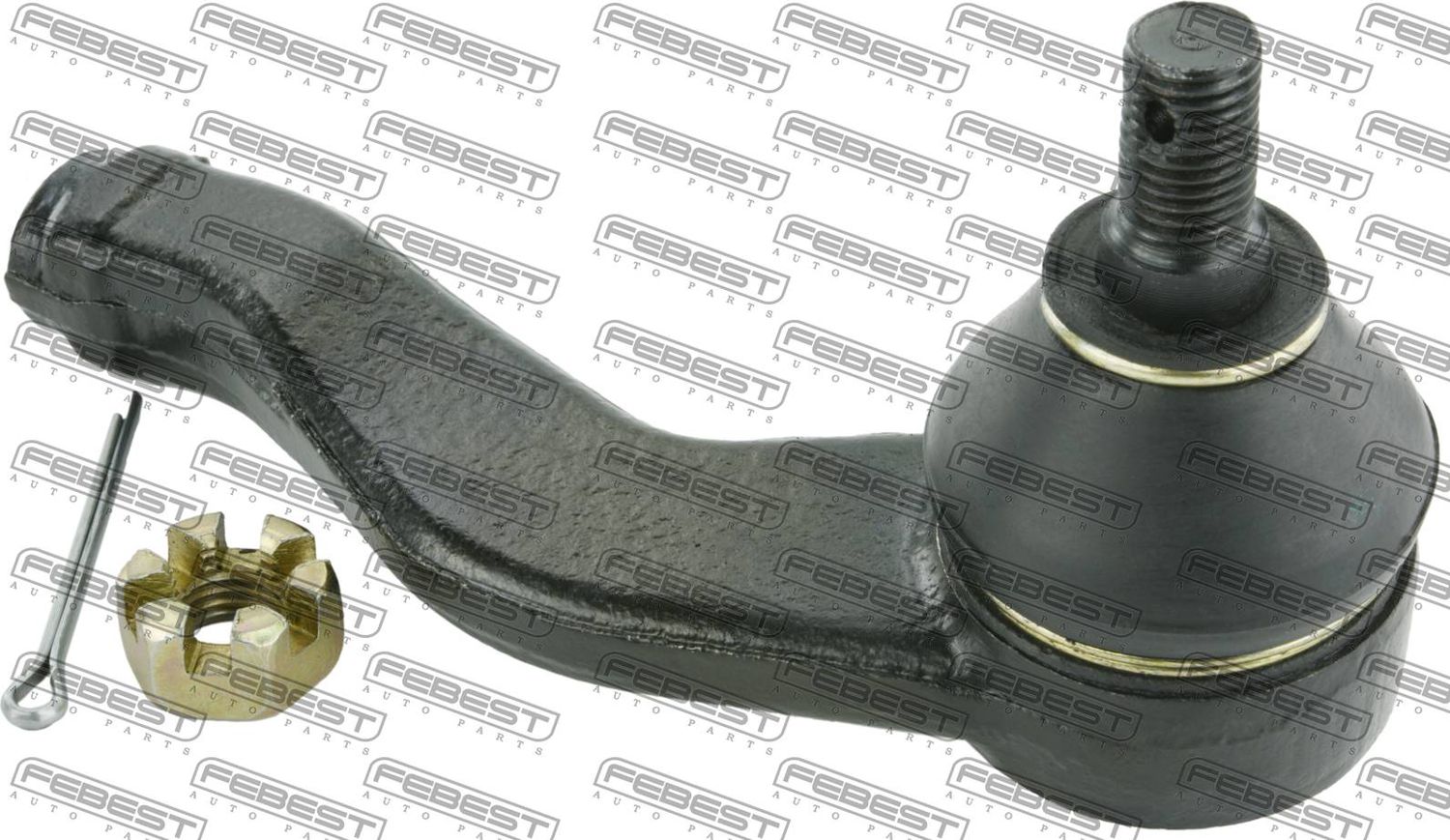 Наконечник рулевой тяги Febest. Артикул 0121-QNC20RH