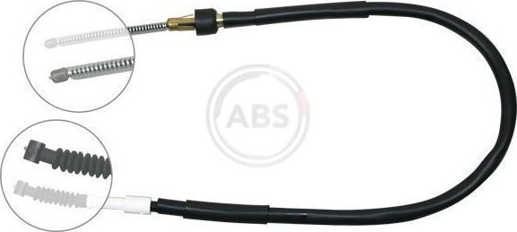 Трос ручника (тросик ручного тормоза) ABS. Артикул K16327