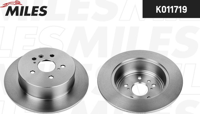Тормозной диск Miles для Toyota Highlander II (U40) 2007-2014. Артикул K011719