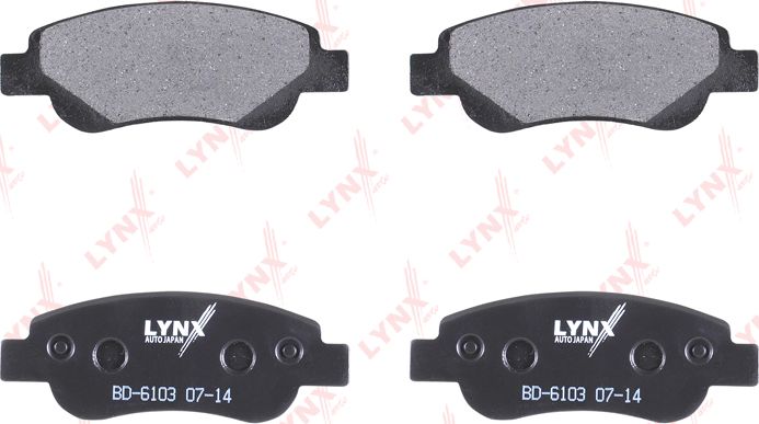 Тормозные колодки LYNXauto. Артикул BD-6103