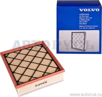 Воздушный фильтр Volvo. Артикул 30757155