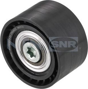 Направляющий (ведущий) ролик приводного поликлинового ремня NTN / SNR. Артикул GA350.100