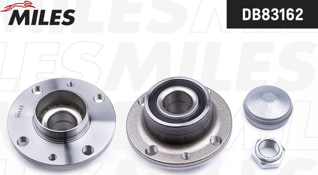 Ступица колеса с интегрированным подшипником Miles задняя правая/левая для Fiat Panda II 2003-2012. Артикул DB83162