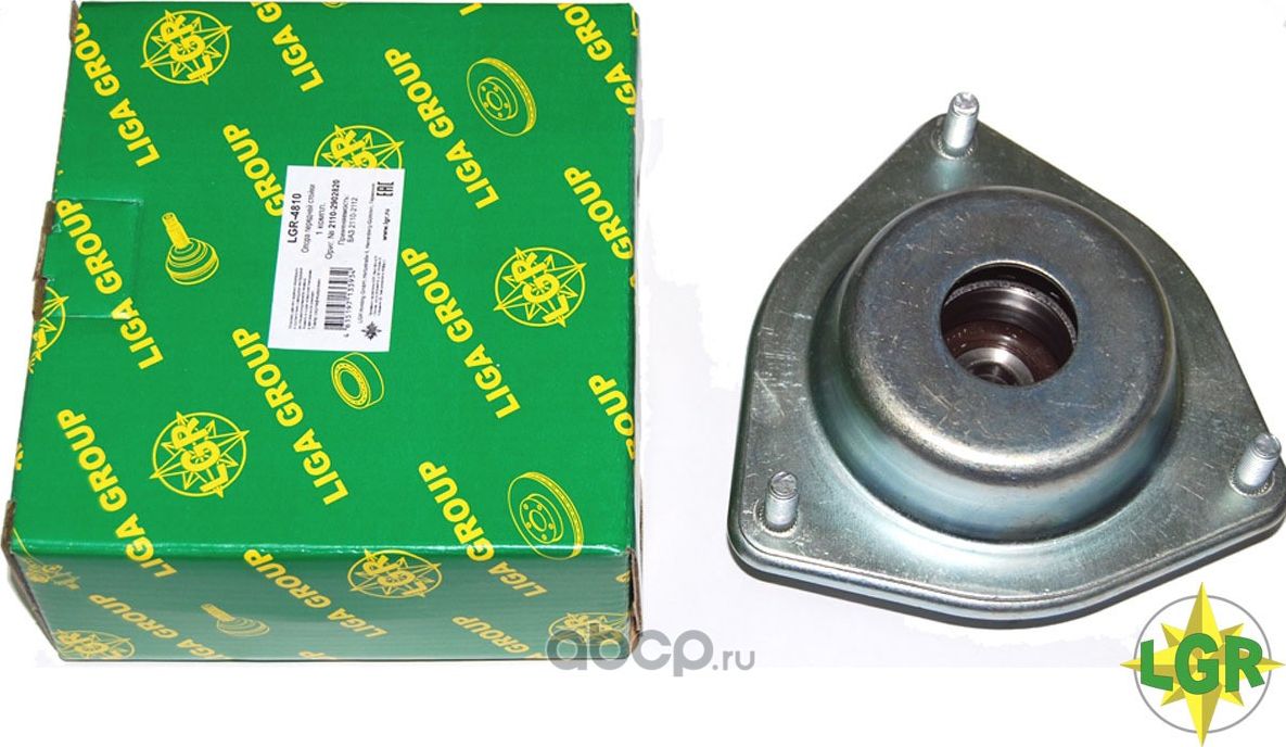 Опора передней стойки в сборе LGR-4810 (2110-2902820) для а/м ВАЗ 2110-2112 LGR. Артикул LGR4810