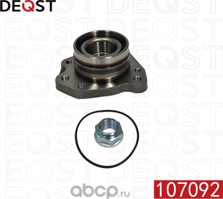 тупица колеса с подшипником (107092) (Deqst). Артикул 107092