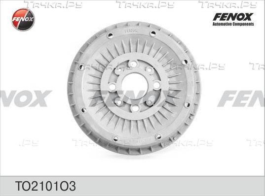 Тормозной барабан Fenox передний/задний для ВАЗ 2105 1981-2012. Артикул TO2101O3