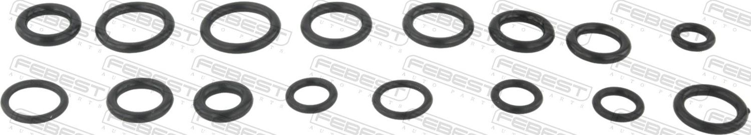 Кольцо уплотнительное трубки кондиционера Febest. Артикул RINGAH-038-KIT