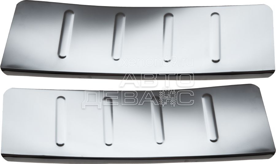 Накладка Ладья на бампер для Renault Sandero II 2014-2026. Артикул 015.15.21