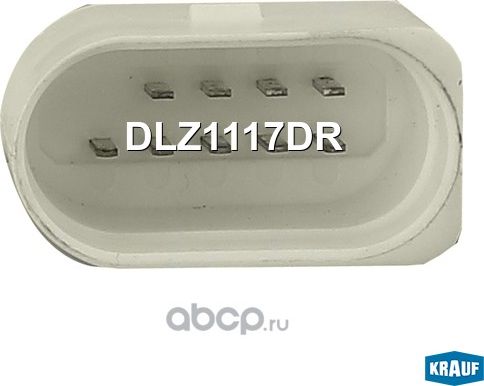 Замок двери Krauf. Артикул DLZ1117DR