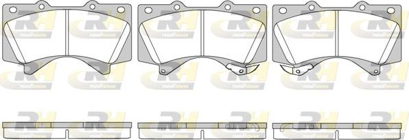 Тормозные колодки RoadHouse. Артикул 21271.02