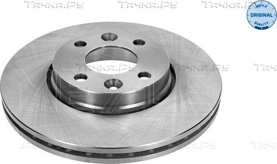 Тормозной диск Meyle Original передний для Nissan Micra V 2005-2026. Артикул 16-15 521 0039