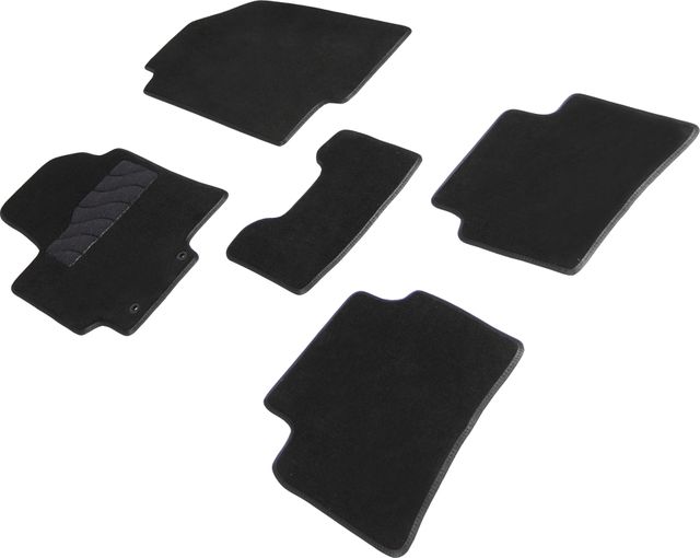 Коврики текстильные Seintex на нескользящей основе для салона Kia Rio IV 2017-2026. Артикул 89149