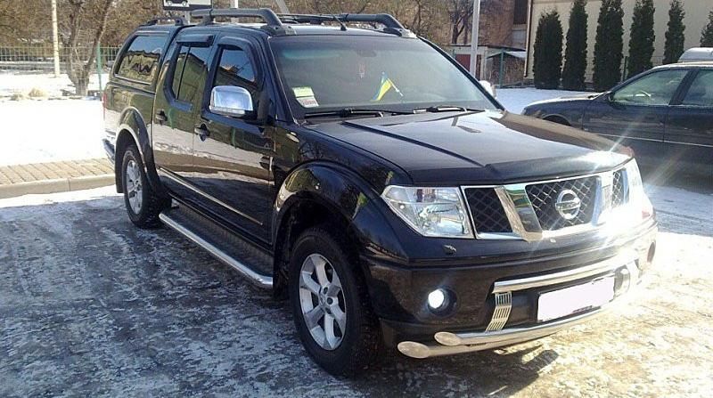 Дефлектор SIM для капота Nissan Patrol Y62 2010-2020. Артикул SNIPATR1012