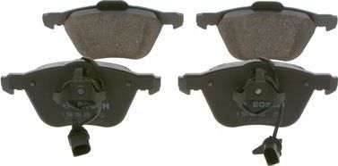 Тормозные колодки Bosch (Low-Metallic) передние для Volkswagen Sharan I 1995-2001. Артикул 0 986 494 035