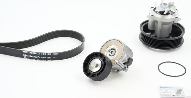Комплект поликлинового ремня (с водяным насосом) OPEL  ASTRA J ContiTech. Артикул 6PK1217WP1