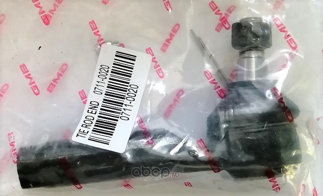 Наконечник рулевой тяги GMB правый/левый для Kia Shuma II 2003-2004. Артикул 0711-0020