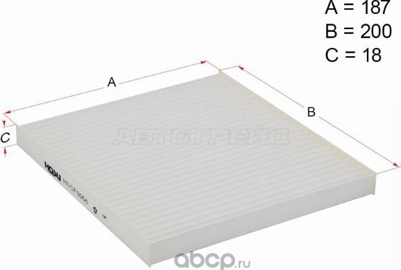 Фильтр салона SUZUKI LIANA 01-07 (Hosu). Артикул HSCF0056