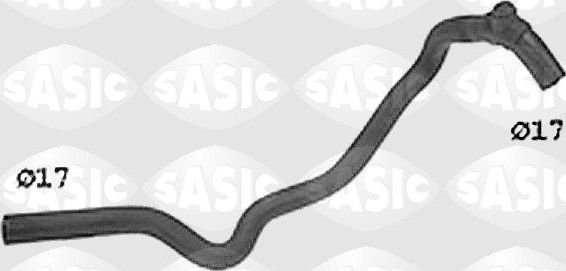 Патрубок радиатора (системы охлаждения) Sasic. Артикул SWH4298