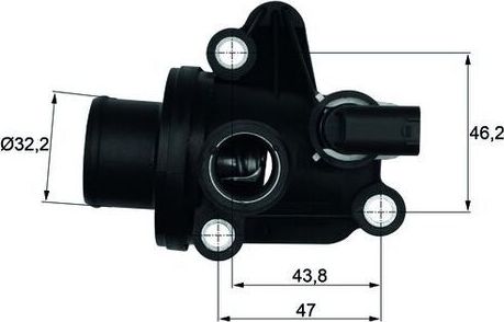 Термостат Mahle Behr для Mercedes-Benz A-Класс I (W168) 1999-2004. Артикул TI 12 87