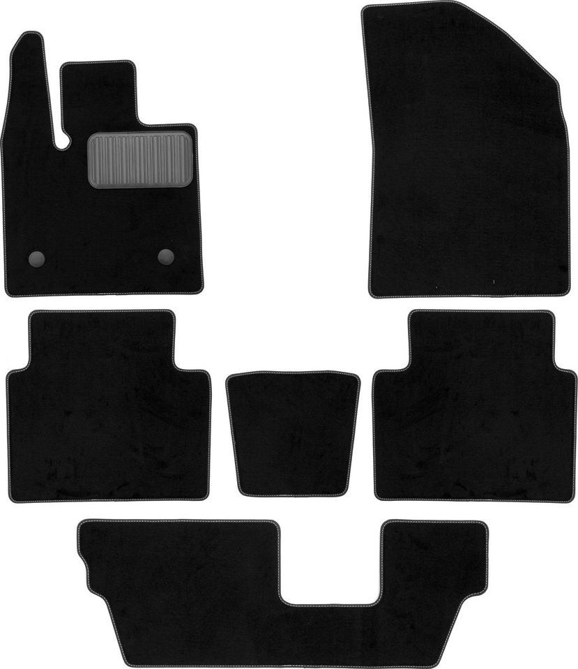 Коврики текстильные Klever Premium для салона Exeed VX кросс. 2021-2026. Артикул KLEVER0510600222110kh