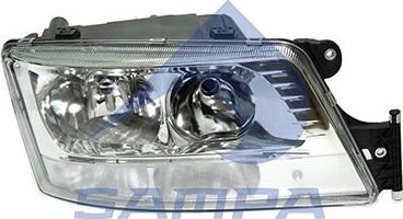 Фара передняя основная Sampa правая для MAN TGS 2007-2026. Артикул 022.344