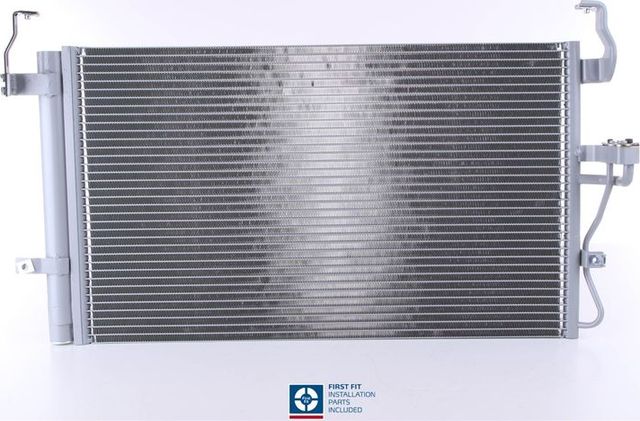 Радиатор кондиционера (конденсатор) Nissens (алюминий) для Hyundai Elantra III (XD) 2000-2006. Артикул 94448