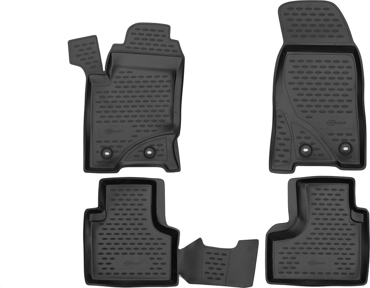Коврики Format c повышенной износостойкостью для салона Chevrolet Niva I рестайлинг 2009-2020. Артикул FORMAT.52.17.210