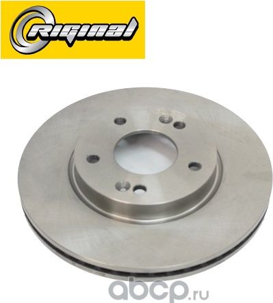 Диск тормозной передний (Riginal). Артикул RGDF8056