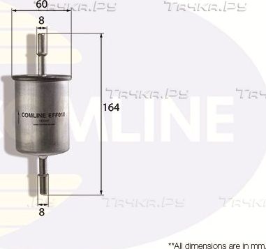 Топливный фильтр Comline для Lancia Dedra 1994-1999. Артикул EFF010