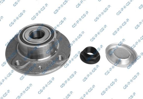 Ступичный подшипник (комплект) GSP задний правый/левый для Citroen C4 I 2004-2011. Артикул 9225014K