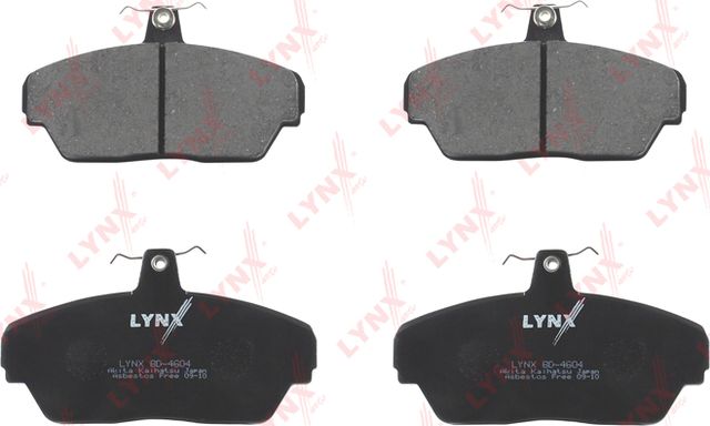 Тормозные колодки LYNXauto передние для Rover 800 1986-1992. Артикул BD-4604