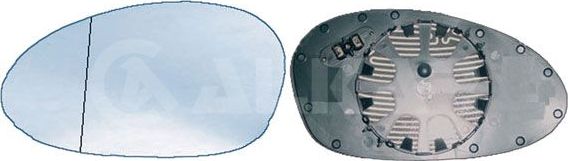 Зеркальное стекло бокового зеркала Alkar левое для BMW 1 I (E81/E82/E87/E88) 2004-2010. Артикул 6411843