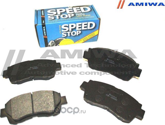 Колодки тормозные передние (Amiwa). Артикул CD2088