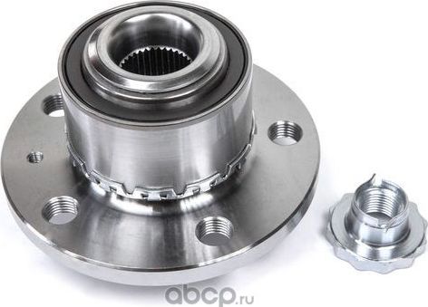 Ступица передняя с подшипником Audi A1, VW Polo, Skoda Fabia, Rapid, Roomster (Coram). Артикул KMR27102