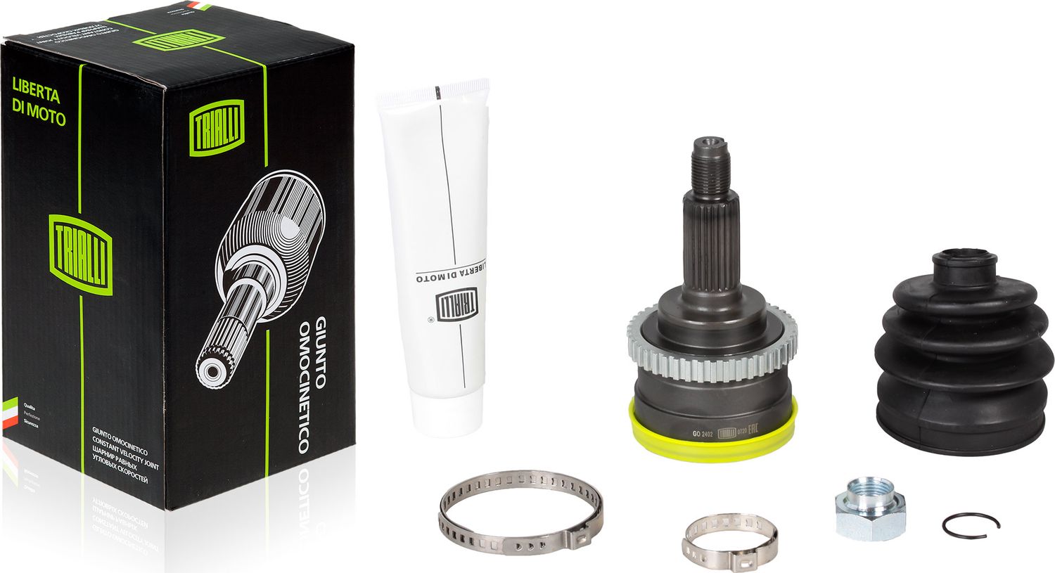 Шрус наружный (граната) Trialli. Артикул GO 2402