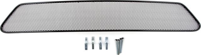 Сетка внешняя Arbori на бампер, черная 10 мм для NISSAN X-Trail 2015-2018 для автомобилей без переднего парктроника. Артикул 01-391815-101