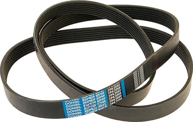 Ремень поликлиновой 7PK 2060 DR5000 EPDM EX (Dongil). Артикул 7pk2060