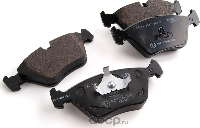Тормозные колодки BMW. Артикул 34111162535