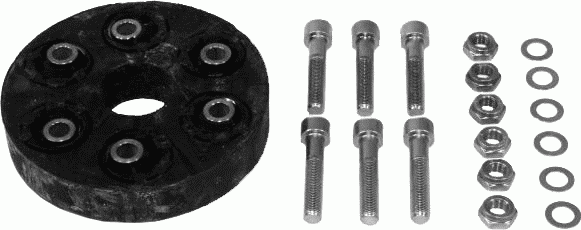 Крестовина карданного вала Lemforder. Артикул 11037 01