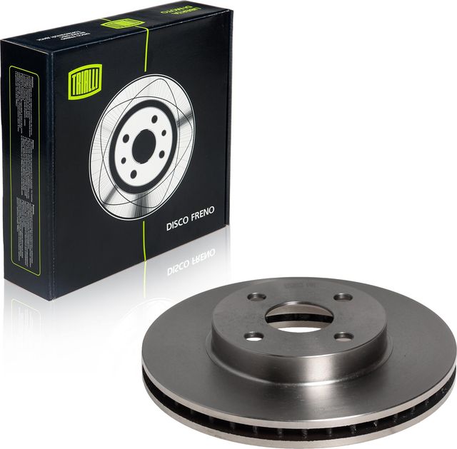 Тормозной диск Trialli передний для Lifan Solano I (620) 2008-2016. Артикул DF 190201