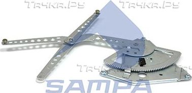 Стеклоподъемник Sampa левый для Scania 3 1987-1996. Артикул 043.188