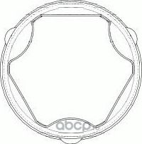 Пыльник ШРУСа BMW BMW X5 E70/F15/X6 E71 3.0-4.8 ВНУТР.ПЕР. внутр. (GKN). Артикул 305739