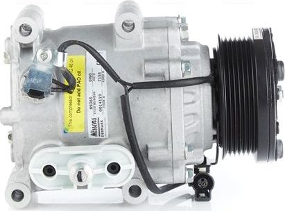Компрессор кондиционера Nissens ** FIRST FIT ** для Ford KA I 2001-2008. Артикул 89365