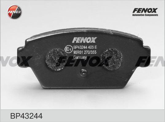 Тормозные колодки Fenox. Артикул BP43244