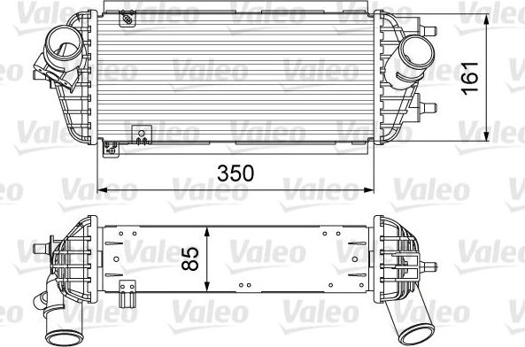 Интеркулер Valeo. Артикул 818665