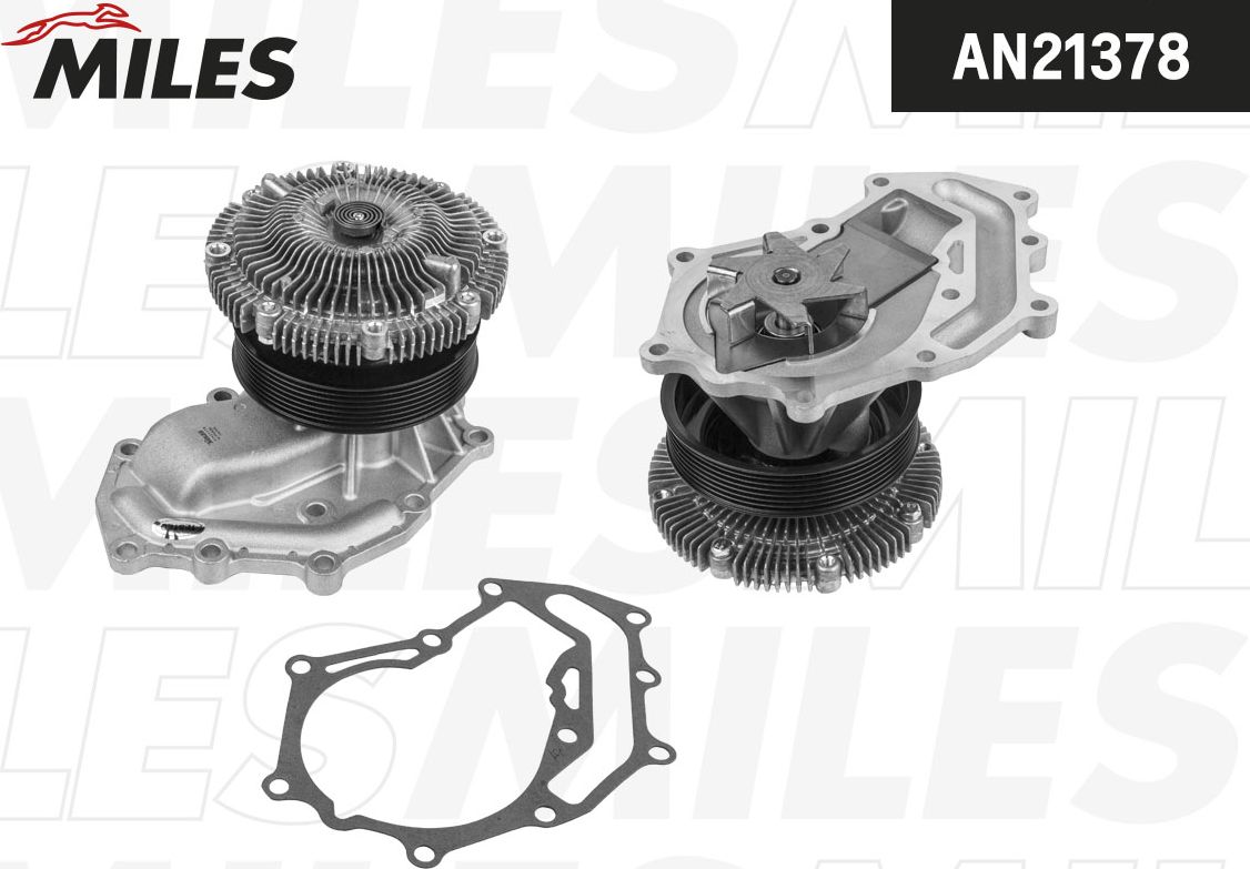 Помпа водяная (Miles) Miles. Артикул AN21378