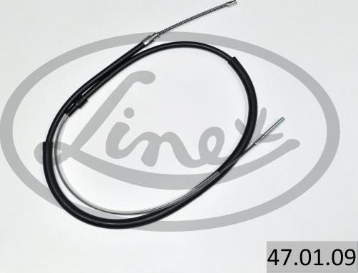 Трос ручника (тросик ручного тормоза) Linex. Артикул 47.01.09