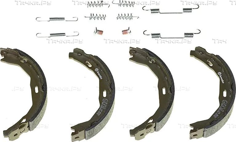 Тормозные колодки (стояночная тормозная система) Brembo ESSENTIAL LINE. Артикул S 50 522