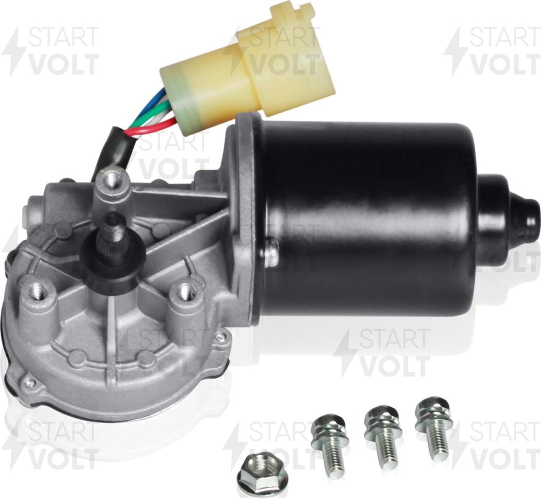 Мотор стеклоочистителя (моторчик дворников) StartVOLT передний для Daewoo Espero 1991-1999. Артикул VWF 0548