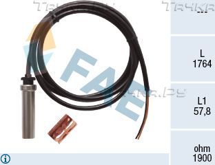 Датчик ABS FAE задний для Volkswagen LT II 1996-2006. Артикул 78399